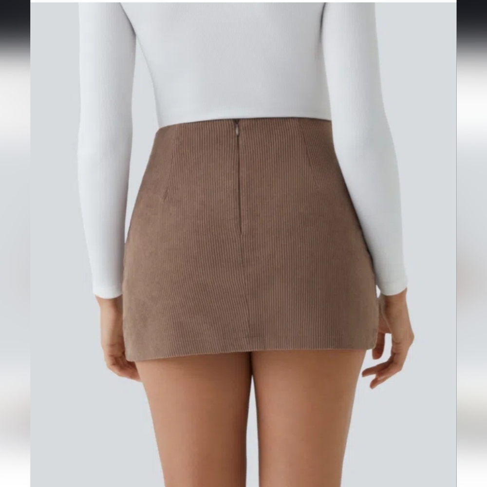 Halara Mini Corduroy Skirt - Picture 3 of 7